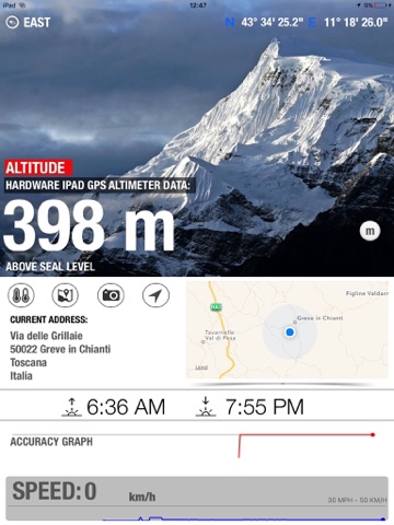 Screenshot #4 pour Altimètre GPS et Compas