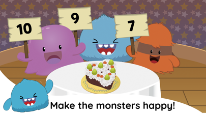 Kitchen Monster Math for Pre K Screenshot