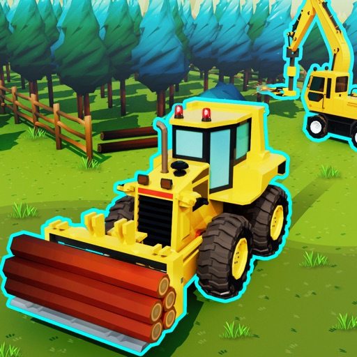 Idle Lumber Harvester Mill 3D