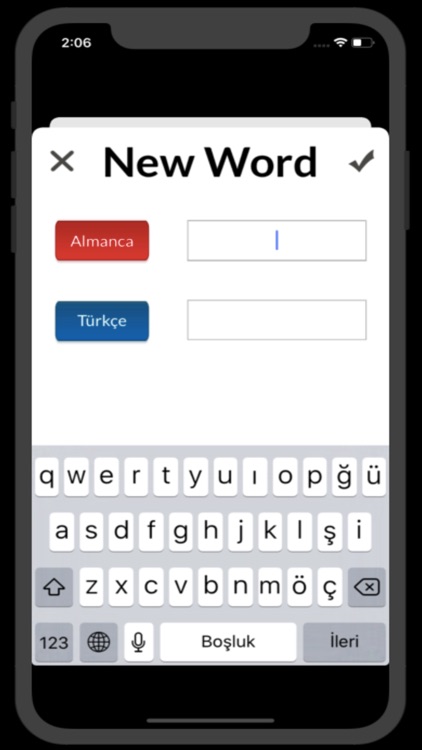 Luna Turkish German Verbs Test screenshot-3