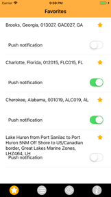 NOAA Alerts Weather screenshot