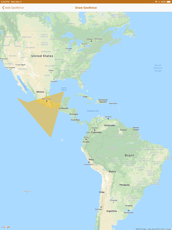 Alarmas Py iPad screenshot 3 - Navigation app