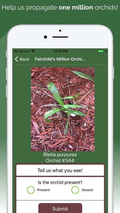 Fairchild Orchid Tracker Screenshot 6 of 8