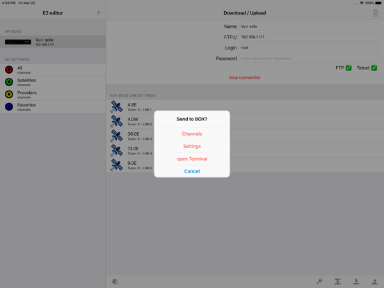 Screenshot #6 pour Enigma2 Editor