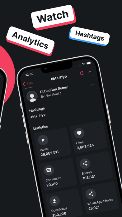 Tik Track - Tracker for tok Screenshot