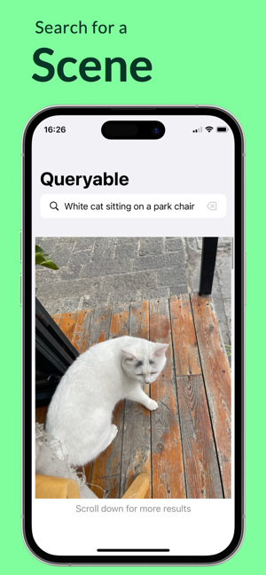 Queryable - Photo Search App Screenshot