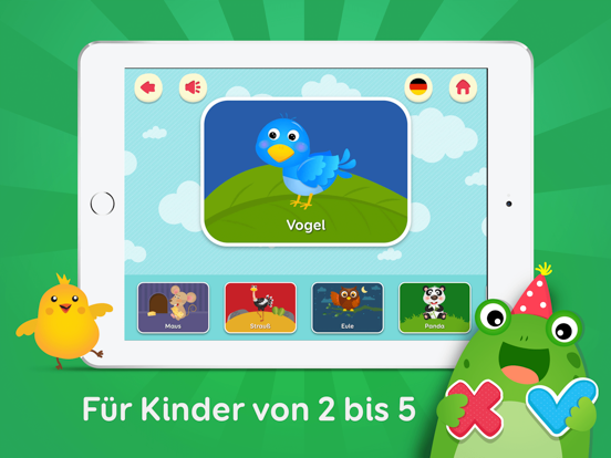 German & English for Kids iPad screenshot 5 - Education app