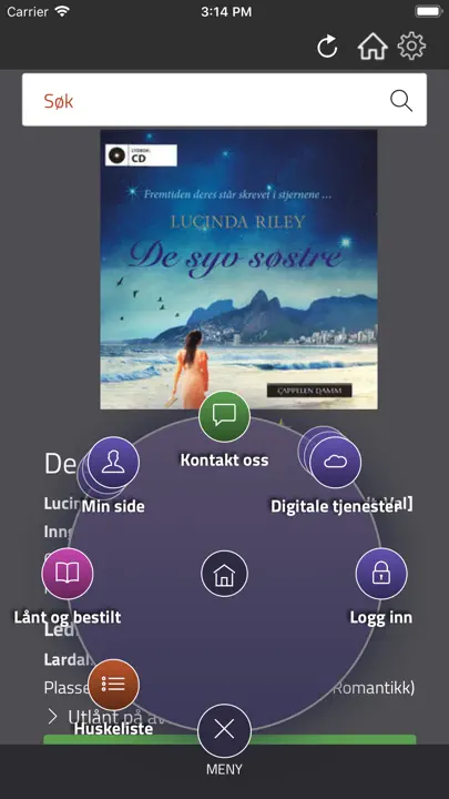 Bibliofil iPhone-skjermbilde 4
