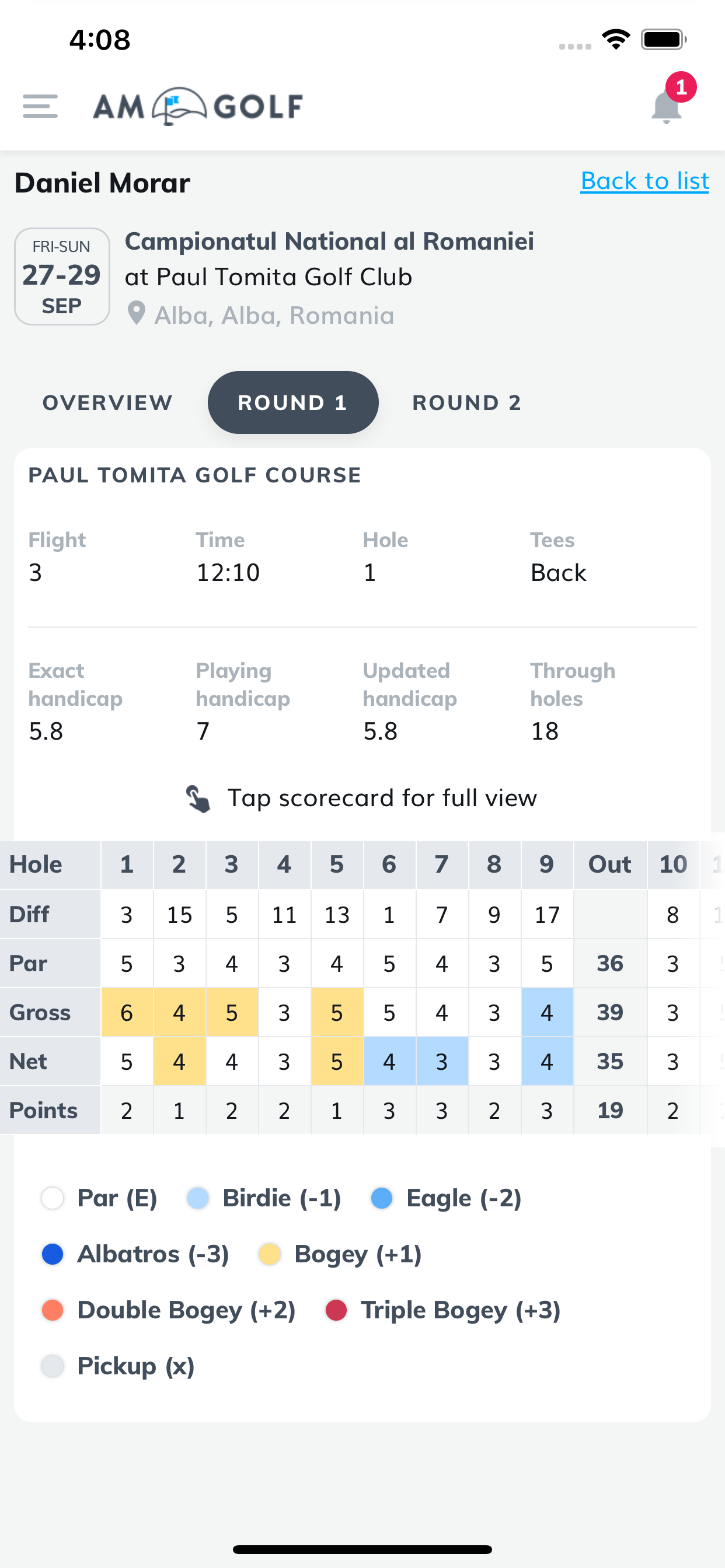 AM Golf
