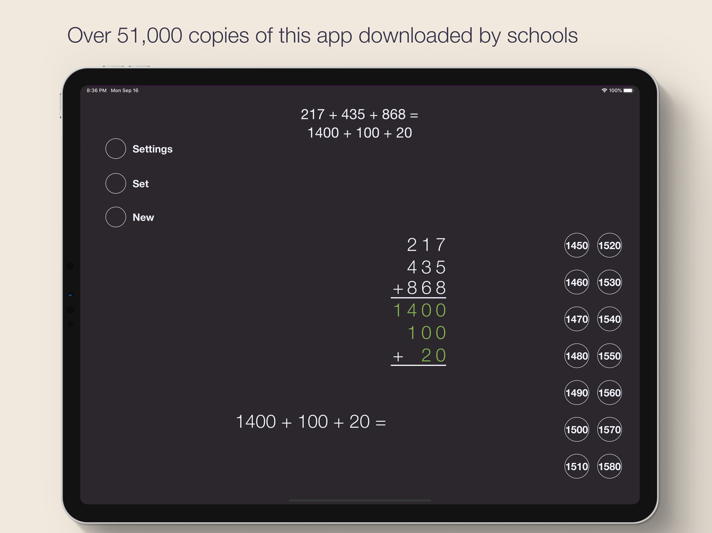 Partial Sums Addition screenshot 10