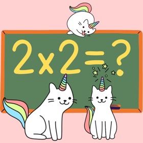 Multiply with Unicorn Kitty