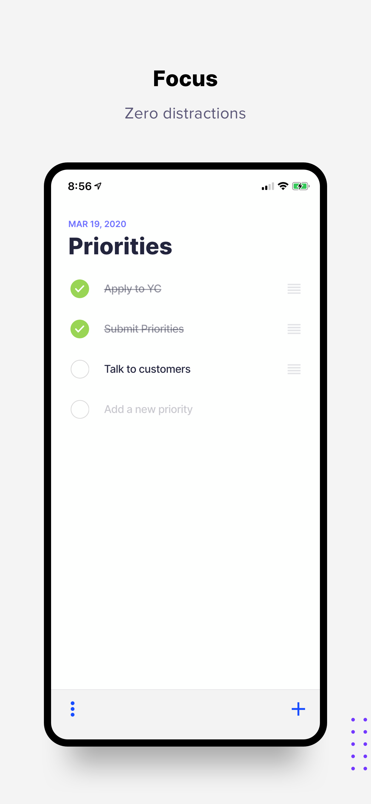 Priorities: Daily To-Do List screenshot 3