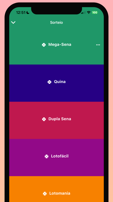 Mega Loterias Screenshot