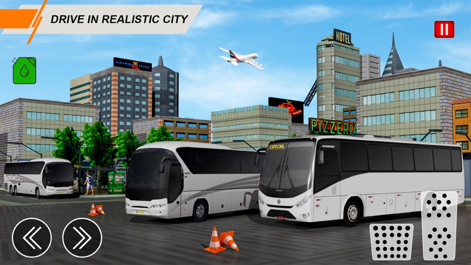 #4. Ultimate US Bus Simulator game (iOS) Podle: Nazia Hussain