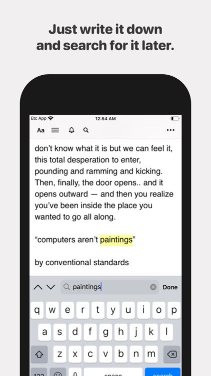 Etc App Notes screenshot-3