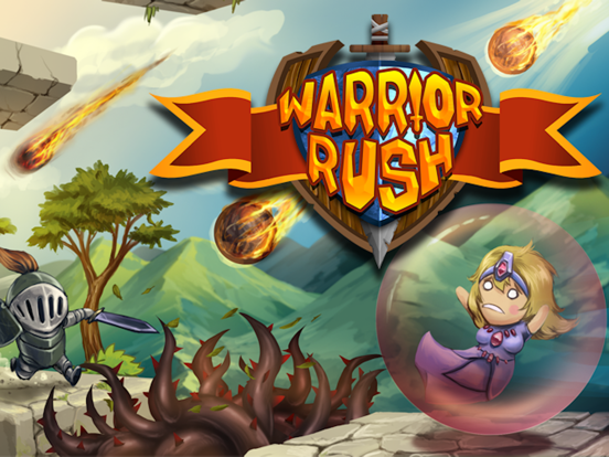 Warrior Rush iPad app afbeelding 1