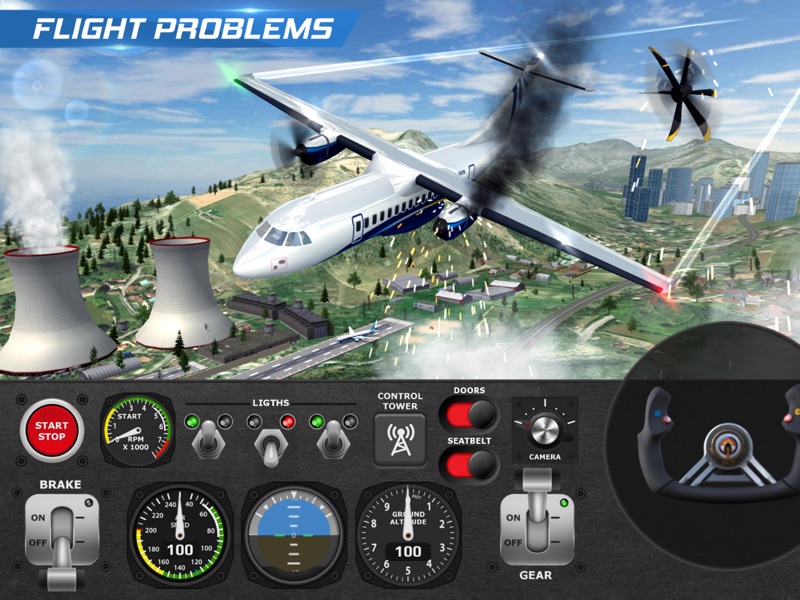 AFPS Airplane Flight Pilot Sim screenshot 12