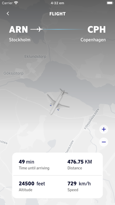 SAS – Scandinavian Airlines Screenshot