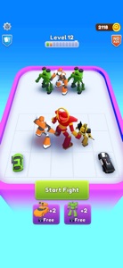 Robot Merge Master: Car Games screenshot #2 for iPhone