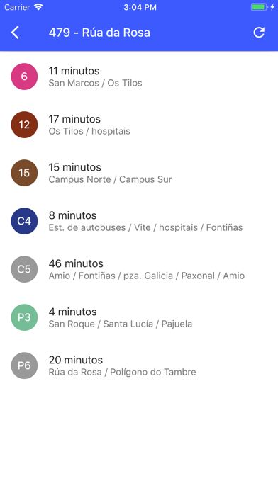 Screenshot #1 pour Bus Compostela