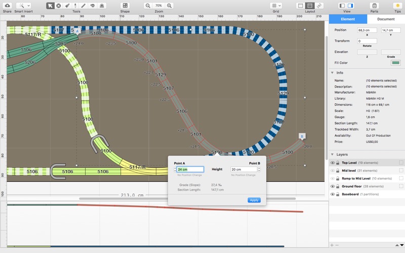 Screenshot #1 pour RailModeller Express