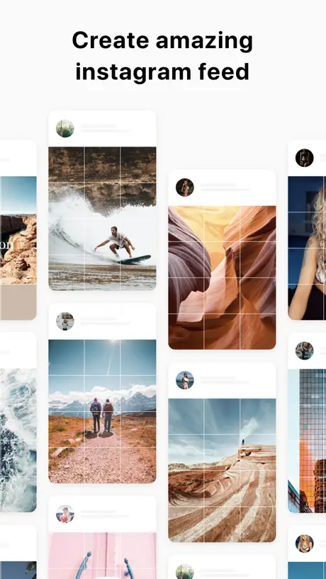 Grid Post & Photo Split Pic