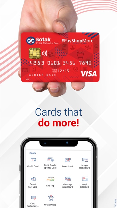 Kotak Bank (Old) Screenshot