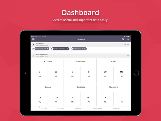 Screenshot #4 pour TapCRM for SuiteCRM/SugarCRM