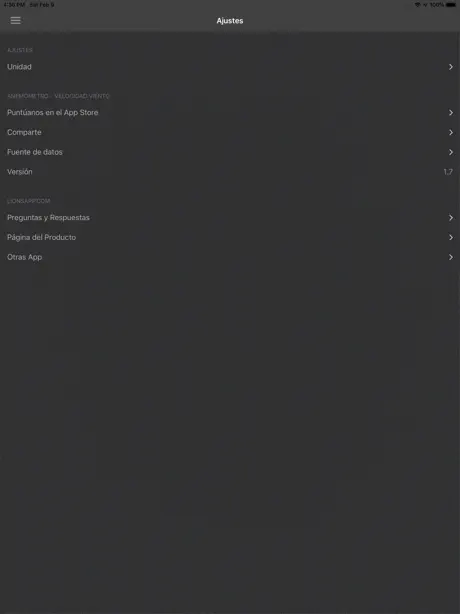 Anemómetro: Velocidad viento