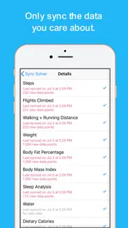 sync solver - fitbit to health iphone screenshot 4
