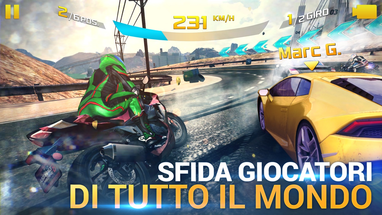 Asphalt 8: Airborne Hack screenshot 5 - iOS game interface