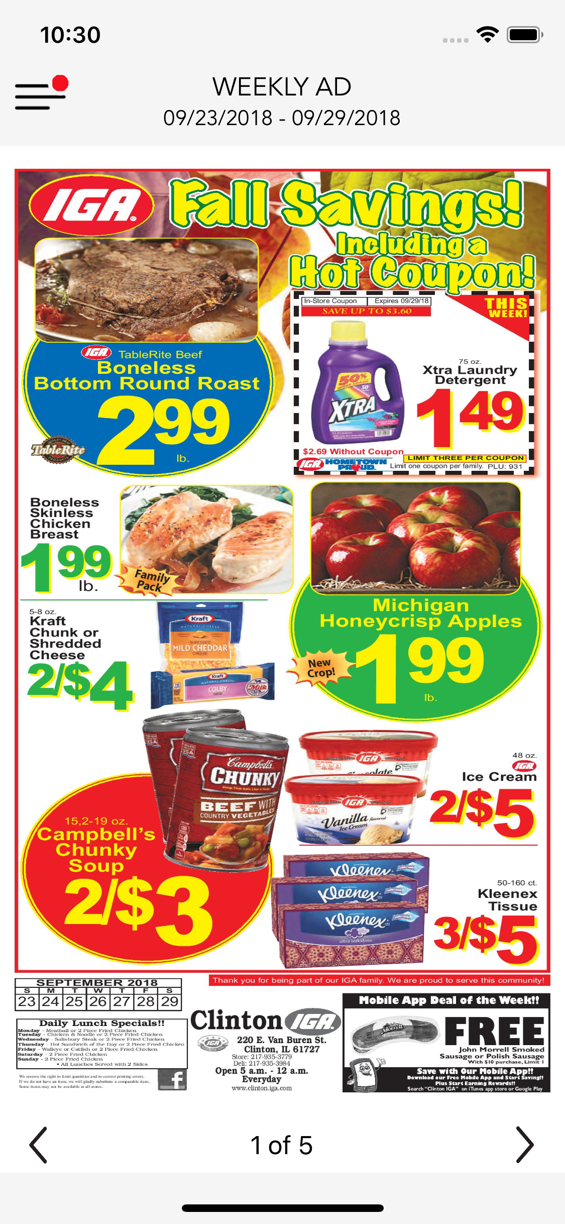 Kirby Foods Rewards screenshot 8
