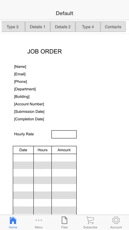 Job Order screenshot 4 of 5