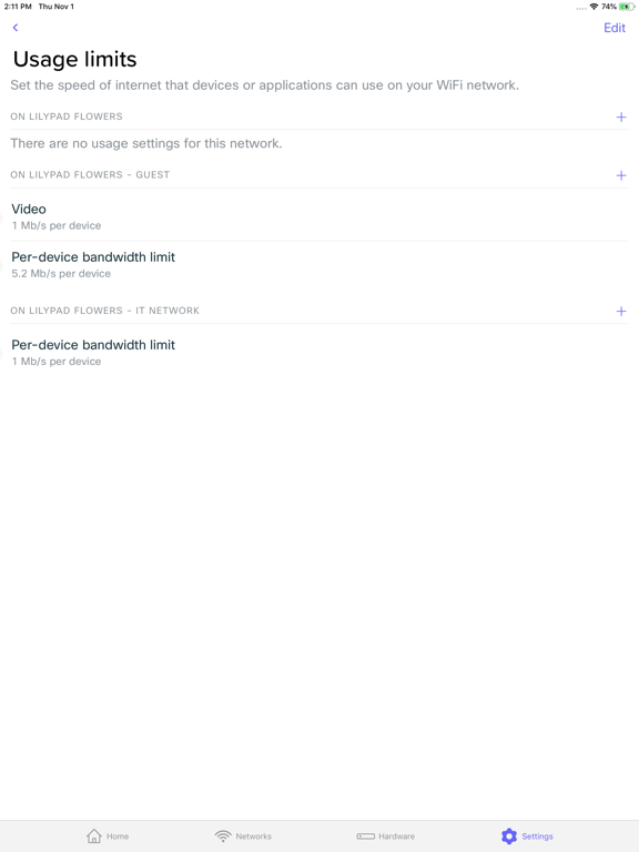 Meraki Go iPad screenshot 4 - Business app