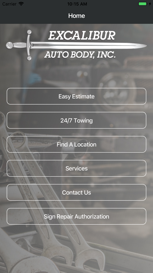 #1. Excalibur Auto Body (iOS) 由: Excalibur Auto Body