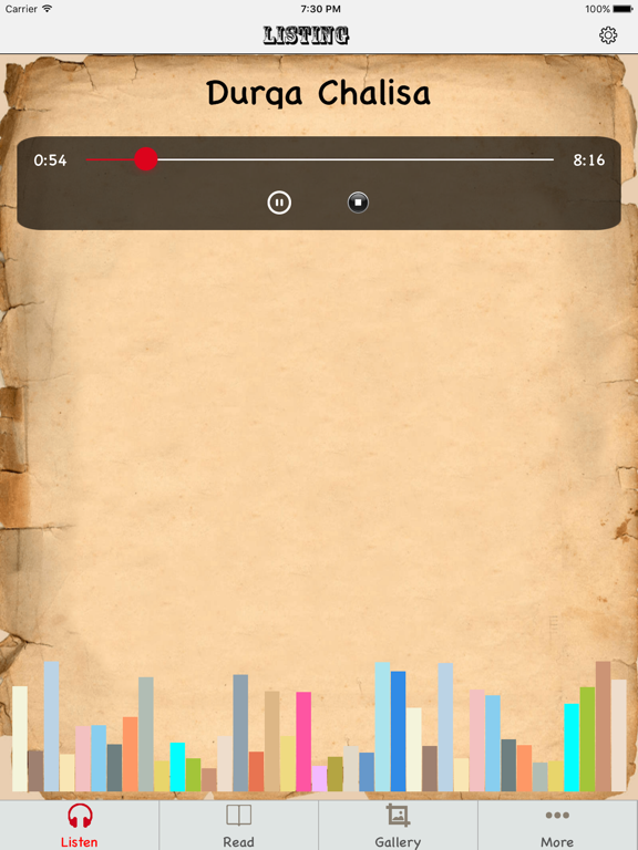 App screenshot