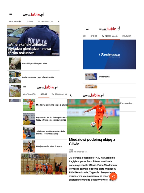Screenshot #4 pour Lubin.pl