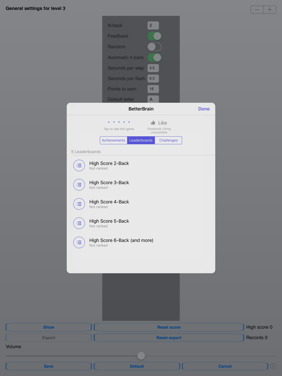 Better Brain iPad screenshot 5 - Health & Fitness app