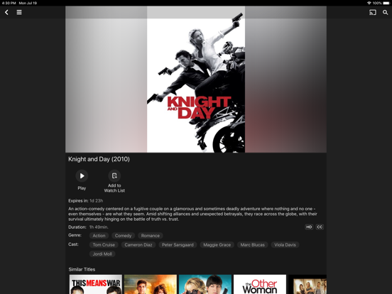 YourTV for Minerva 10 iPad screenshot 5 - Entertainment app