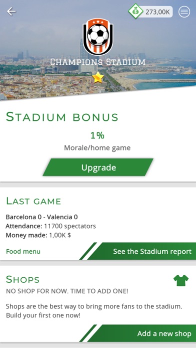 Astonishing Eleven - Soccer GM Screenshot
