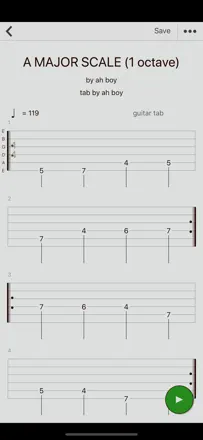 Guitar Tabs X: Screenshot 1 von 4