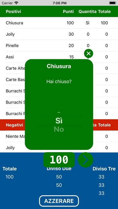 Burraco Calc Screenshot