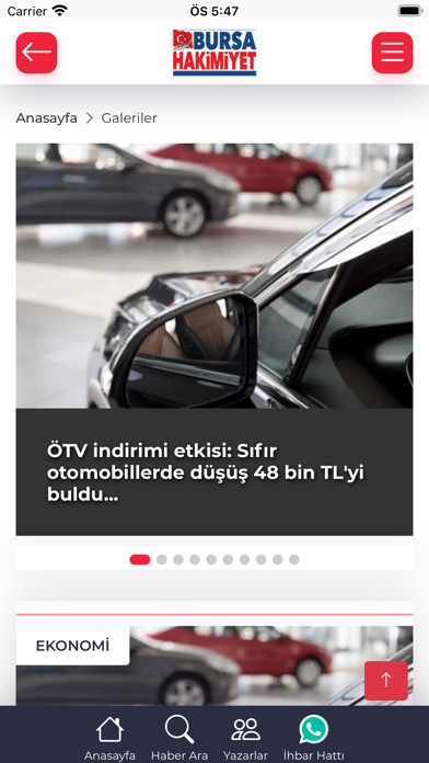 Bursa Hakimiyet - Haberler Screenshot