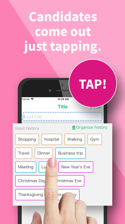 #4. Simple Calendar - SimpleCal (iOS) 由: Yohei Fujikawa