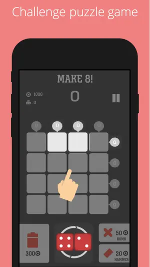 8! Challenge: Dice Puzzle screenshot 1