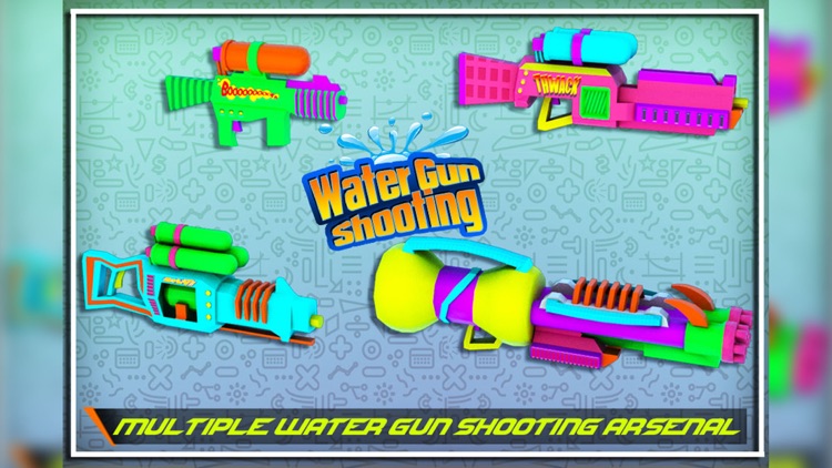 Pool Party FPS Gun Shooting 3D screenshot-5