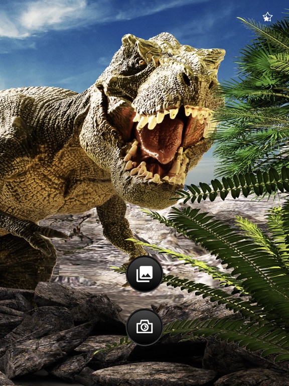 Dino Camera - Virtual Stickers iPad screenshot 10 - Photo & Video app