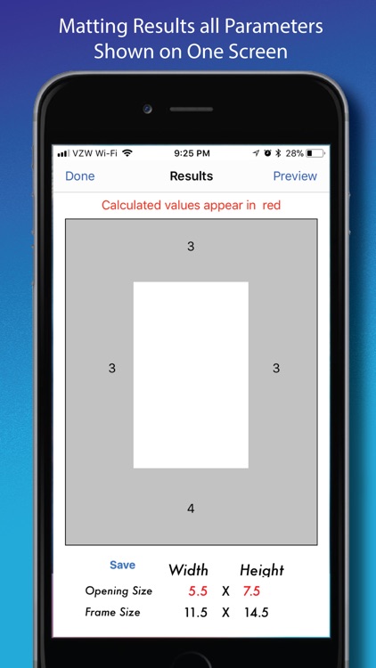 Mat Calculator: DIY Framed Art