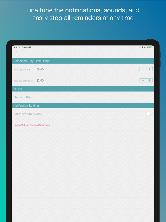 Screenshot #6 pour Yapp Rappels Aléatoires