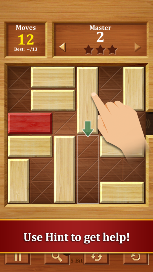 #2. Move the Block : Slide Puzzle (iOS) Tekijänä: BitMango, Inc.